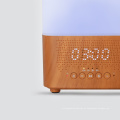 Produtos de Íon negativo Bluetooth Speaker Music USB Difusor de Óleo Essencial Temporizador Relógio Aroma Difusor Difusor De Madeira 300 ml